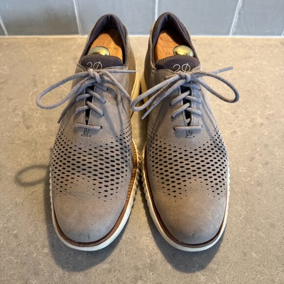 Cole Haan 2.Ø (2.0) Grand Gray Oxford Shoes Mens 10.5 Lightweight Comfort main image 8